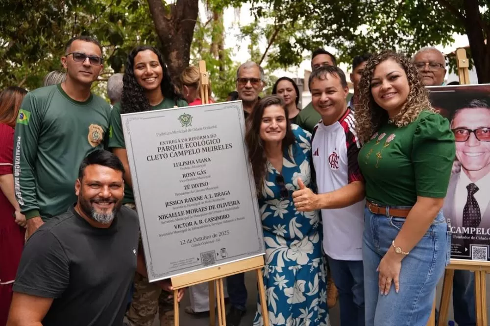 Bosque é reinaugurado em grande estilo